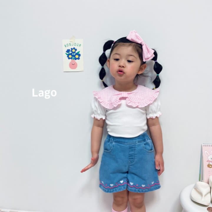 Lago - Korean Children Fashion - #kidsstore - Candy Ribbon Tee - 12