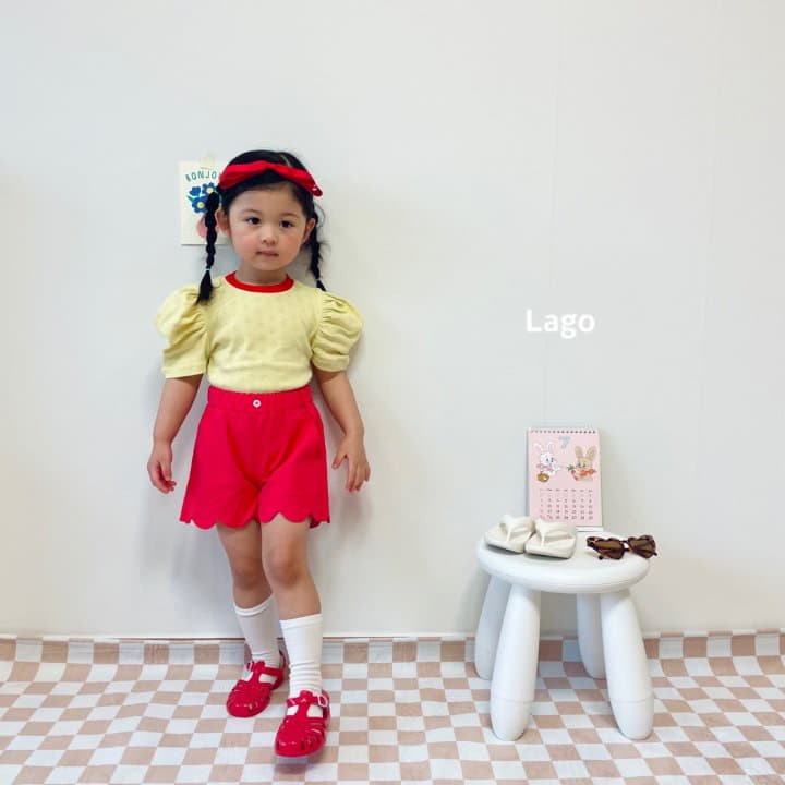 Lago - Korean Children Fashion - #kidzfashiontrend - Shabet Eyelet Tee - 7