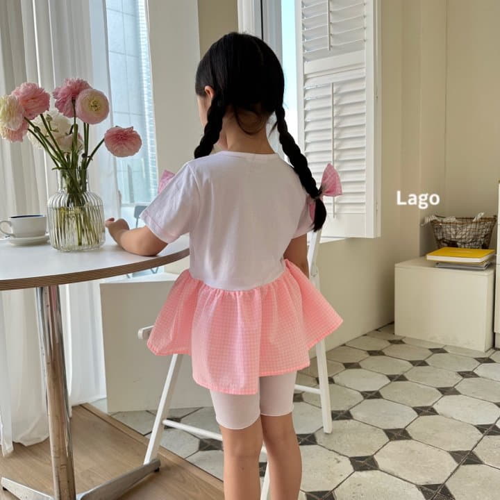 Lago - Korean Children Fashion - #kidzfashiontrend - Jelly Frill Long Tee - 6