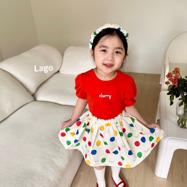 Lago - Korean Children Fashion - #kidzfashiontrend - Dot Skirt - 2