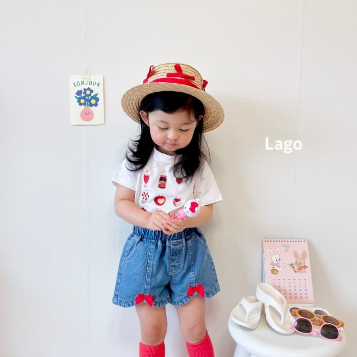 Lago - Korean Children Fashion - #littlefashionista - Ribbon Jeans