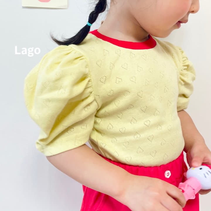 Lago - Korean Children Fashion - #littlefashionista - Shabet Eyelet Tee - 9