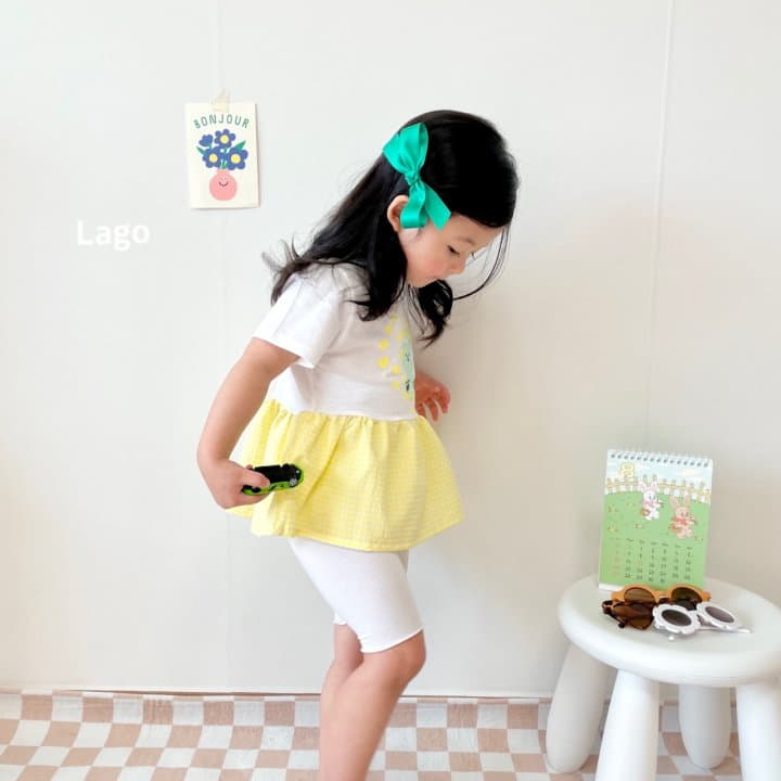 Lago - Korean Children Fashion - #littlefashionista - Jelly Frill Long Tee - 8