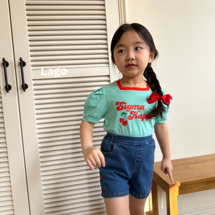 Lago - Korean Children Fashion - #littlefashionista - Joy Square Tee - 2