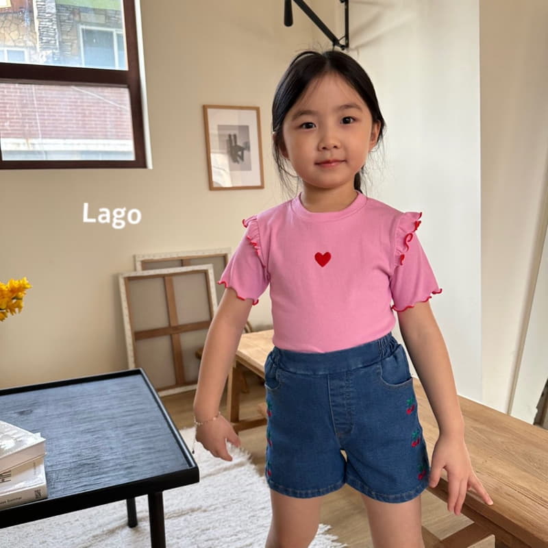 Lago - Korean Children Fashion - #littlefashionista - Heart Wing Tee - 10