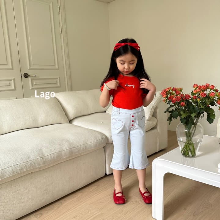 Lago - Korean Children Fashion - #littlefashionista - Heart Pants - 6