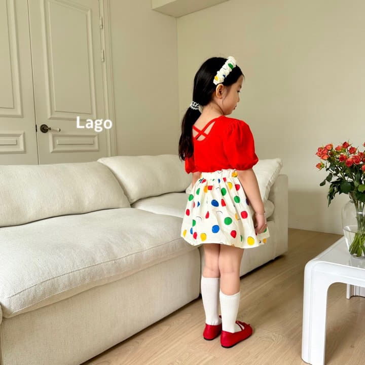 Lago - Korean Children Fashion - #Kfashion4kids - Dot Skirt - 4