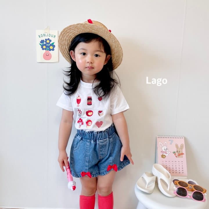 Lago - Korean Children Fashion - #magicofchildhood - Ribbon Jeans - 2