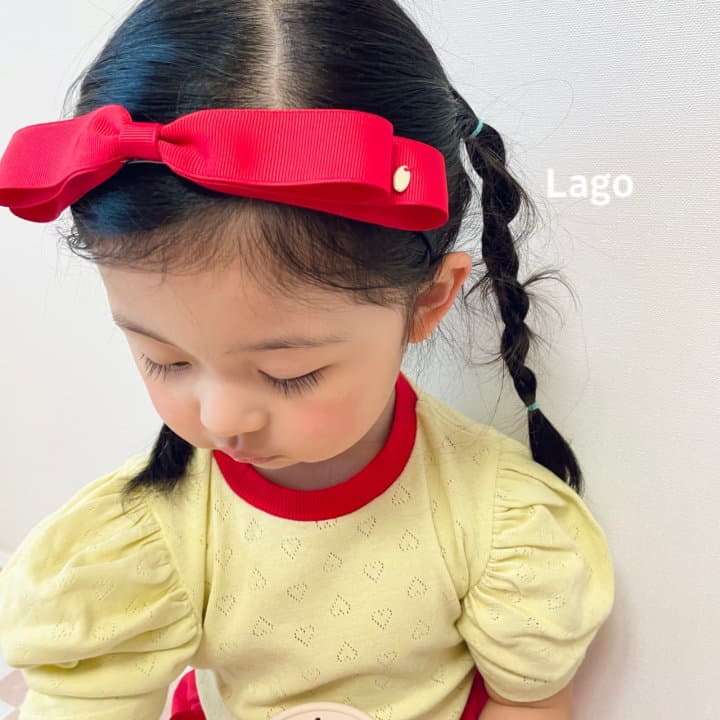 Lago - Korean Children Fashion - #magicofchildhood - Shabet Eyelet Tee - 10