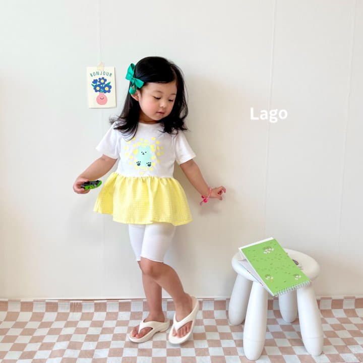 Lago - Korean Children Fashion - #magicofchildhood - Jelly Frill Long Tee - 9