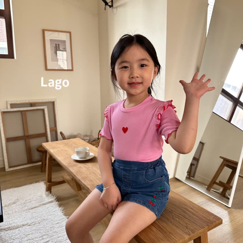 Lago - Korean Children Fashion - #magicofchildhood - Heart Wing Tee - 11