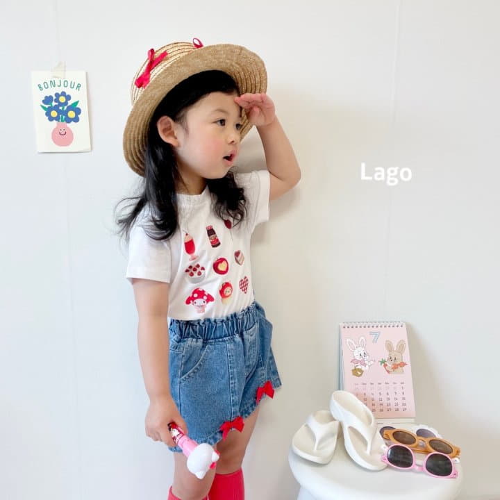 Lago - Korean Children Fashion - #minifashionista - Ribbon Jeans - 3