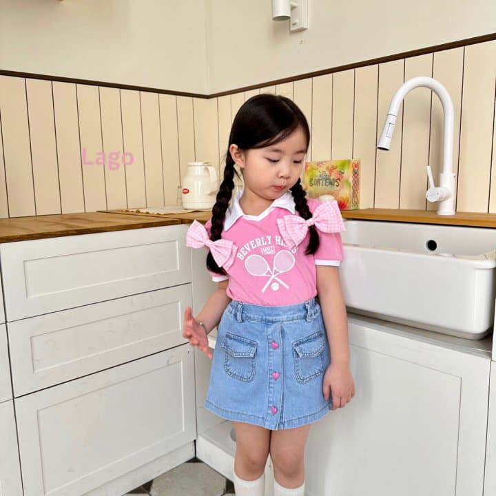 Lago - Korean Children Fashion - #minifashionista - Berry Wrap Pants