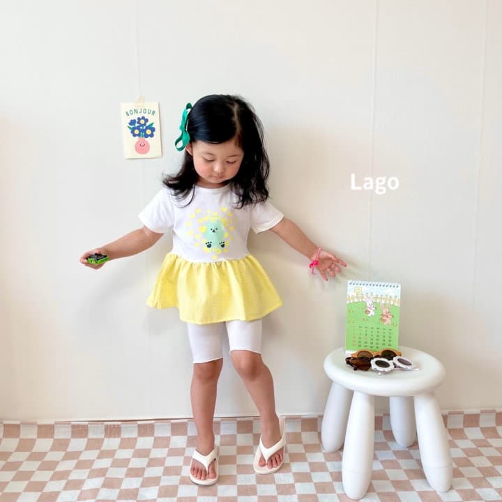 Lago - Korean Children Fashion - #minifashionista - Jelly Frill Long Tee - 10