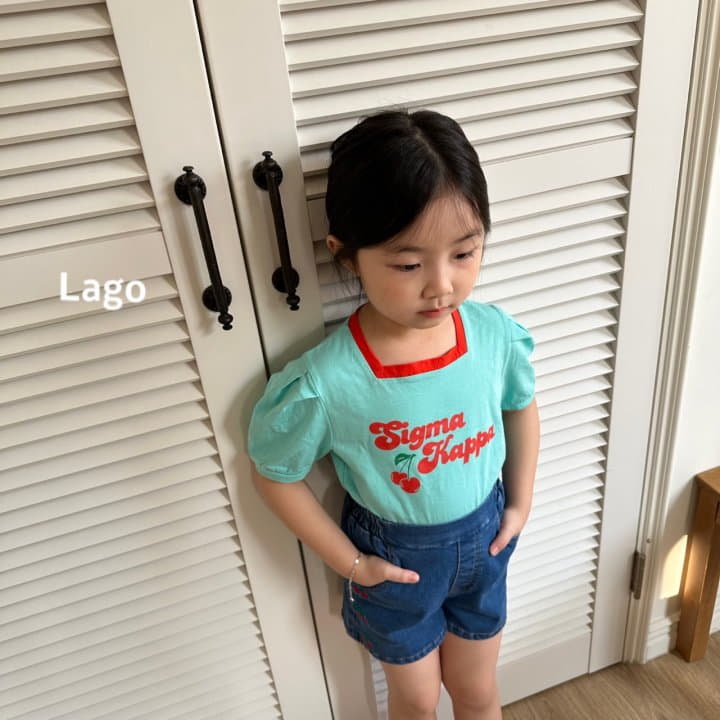 Lago - Korean Children Fashion - #magicofchildhood - Joy Square Tee - 4