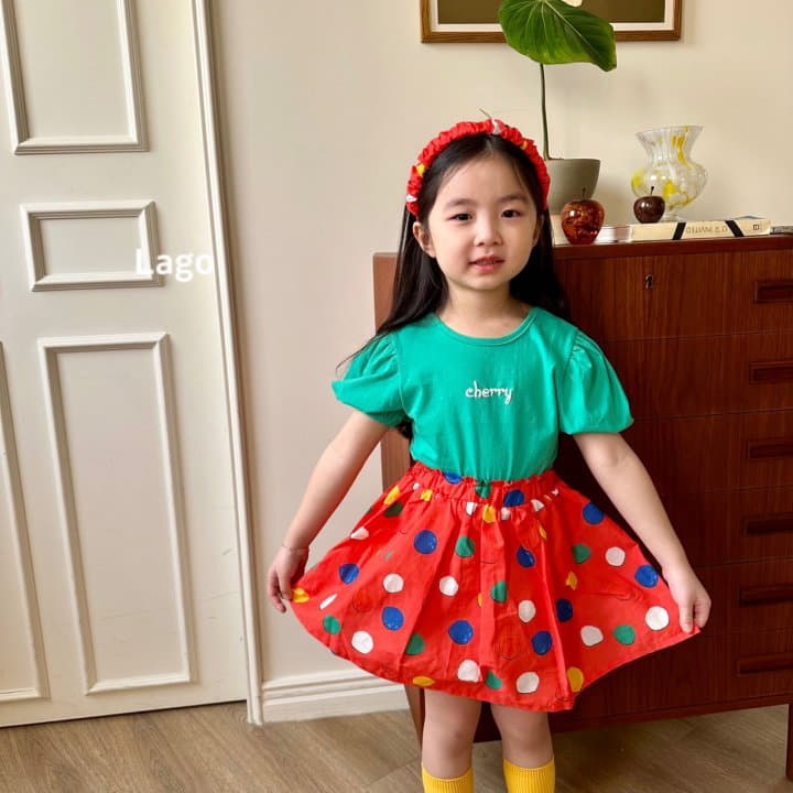 Lago - Korean Children Fashion - #minifashionista - Dot Skirt - 6