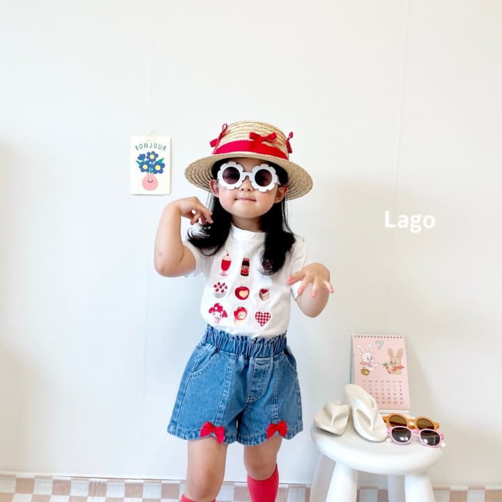 Lago - Korean Children Fashion - #minifashionista - Ribbon Jeans - 4