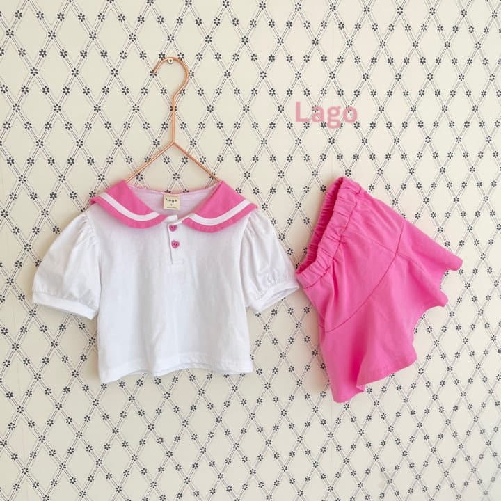 Lago - Korean Children Fashion - #prettylittlegirls - Barbie Sailor Top Bottom Set - 10