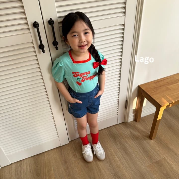 Lago - Korean Children Fashion - #prettylittlegirls - Joy Square Tee - 5