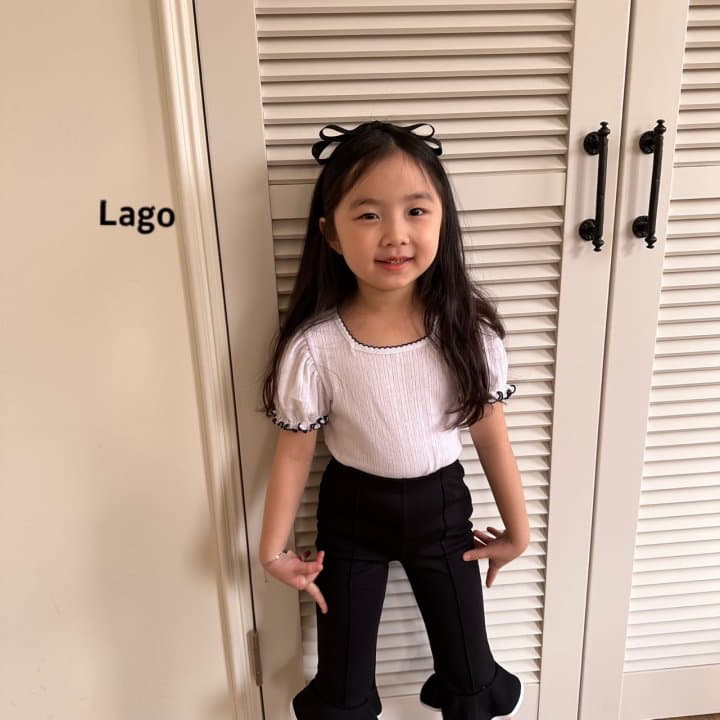 Lago - Korean Children Fashion - #stylishchildhood - Piping Color Pants - 8