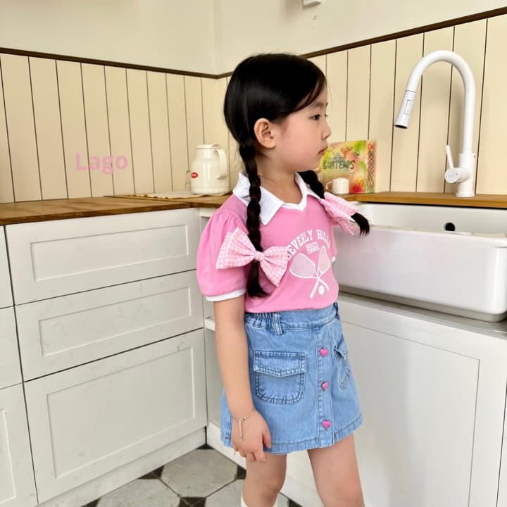 Lago - Korean Children Fashion - #todddlerfashion - Berry Wrap Pants - 4