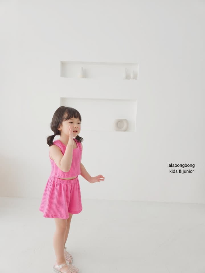 Lalabongbong - Korean Children Fashion - #childofig - Twist Top Bottom Set - 6