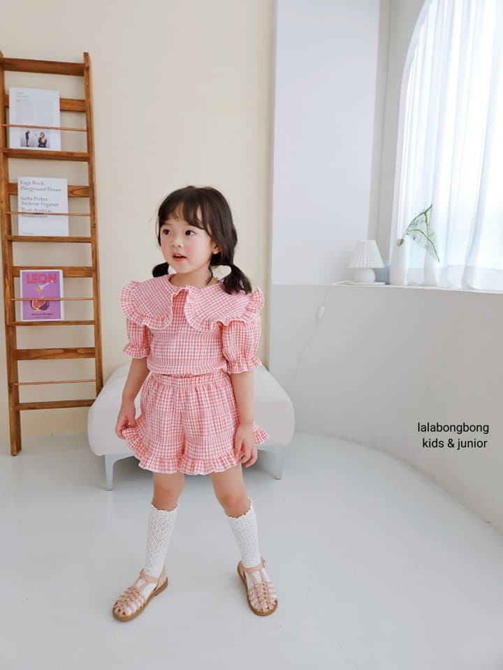 Lalabongbong - Korean Children Fashion - #stylishchildhood - Daldal Top Bottom Set - 4