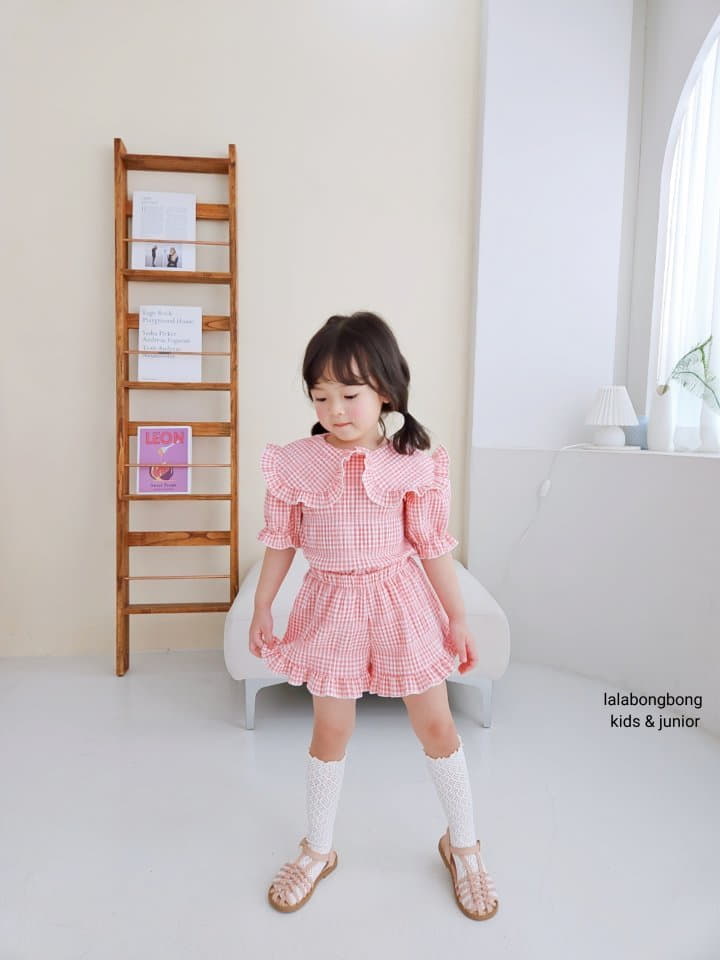 Lalabongbong - Korean Children Fashion - #childrensboutique - Daldal Top Bottom Set - 5