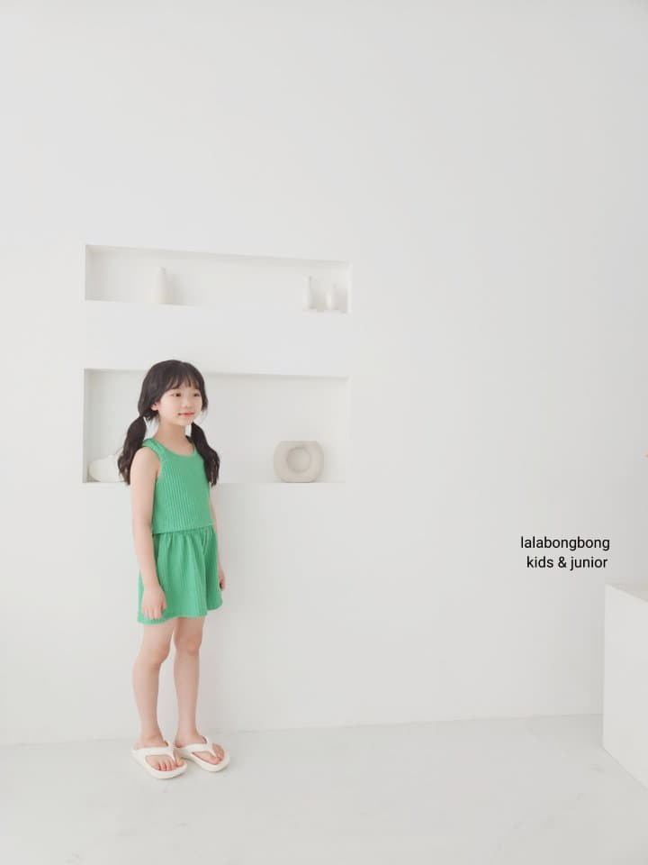 Lalabongbong - Korean Children Fashion - #discoveringself - Twist Top Bottom Set - 9