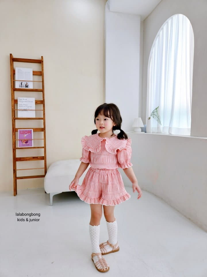 Lalabongbong - Korean Children Fashion - #discoveringself - Daldal Top Bottom Set - 7