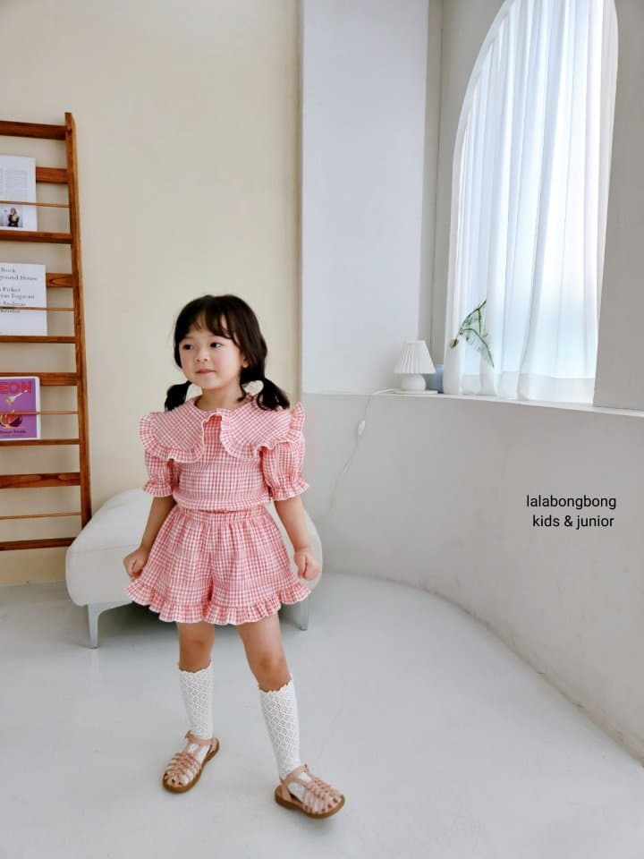 Lalabongbong - Korean Children Fashion - #fashionkids - Daldal Top Bottom Set - 8