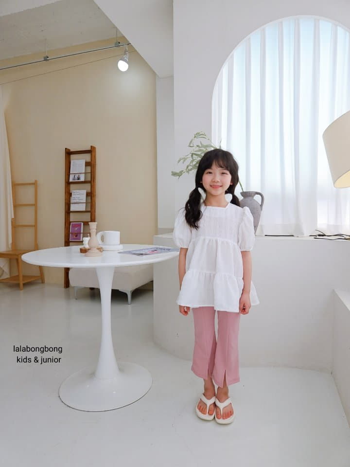 Lalabongbong - Korean Children Fashion - #kidsshorts - Petit Blouse - 5