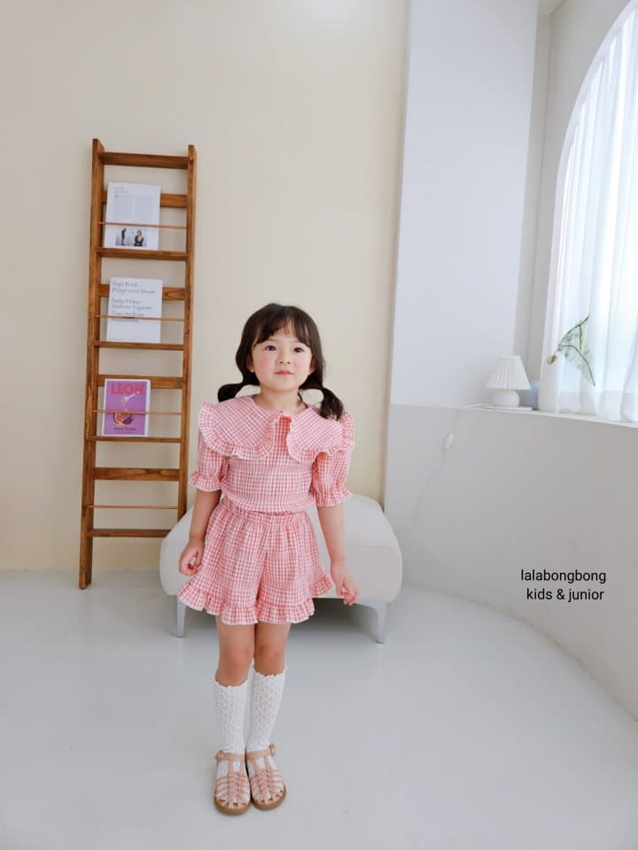 Lalabongbong - Korean Children Fashion - #stylishchildhood - Daldal Top Bottom Set - 3