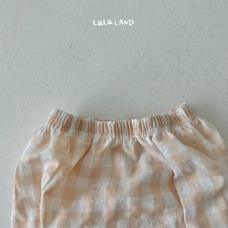 Lalaland - Korean Baby Fashion - #babyboutique - Chch Check Pants - 5