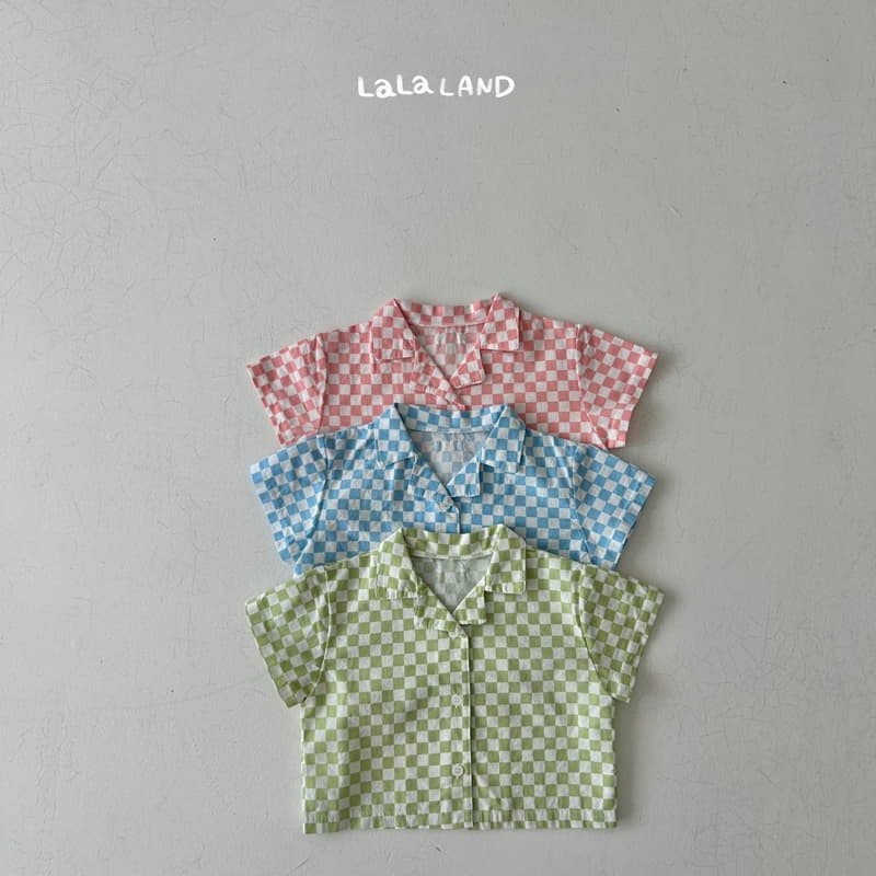 Lalaland - Korean Baby Fashion - #babyboutique - Bebe Puzzle Shirt Set - 6