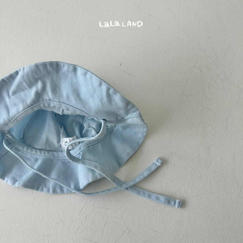 Lalaland - Korean Baby Fashion - #babyboutique - Bebe Denim Summer Bucket Hat - 5