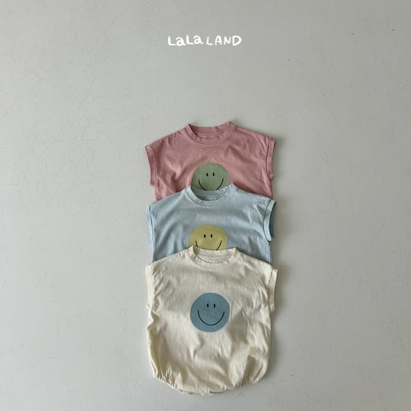 Lalaland - Korean Baby Fashion - #babyboutiqueclothing - Bebeb Smile Bodysuit - 2