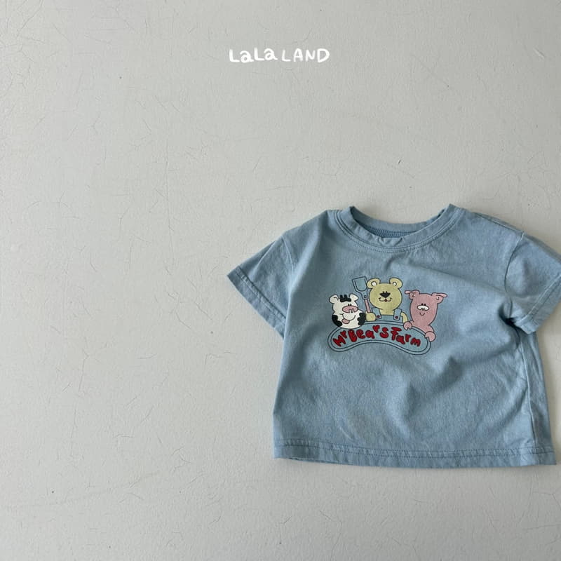 Lalaland - Korean Baby Fashion - #babyclothing - Bebe Bears Pom Tee - 7