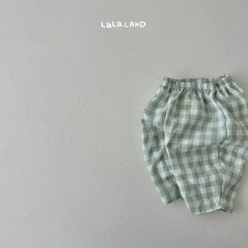 Lalaland - Korean Baby Fashion - #babyclothing - Chch Check Pants - 7