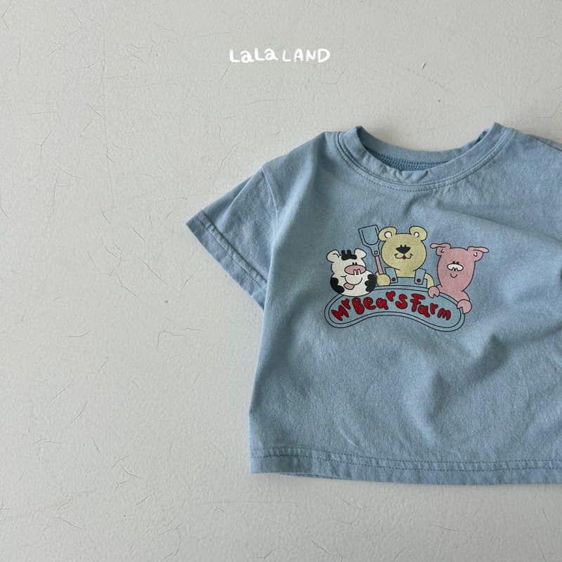 Lalaland - Korean Baby Fashion - #babyfashion - Bebe Bears Pom Tee - 8