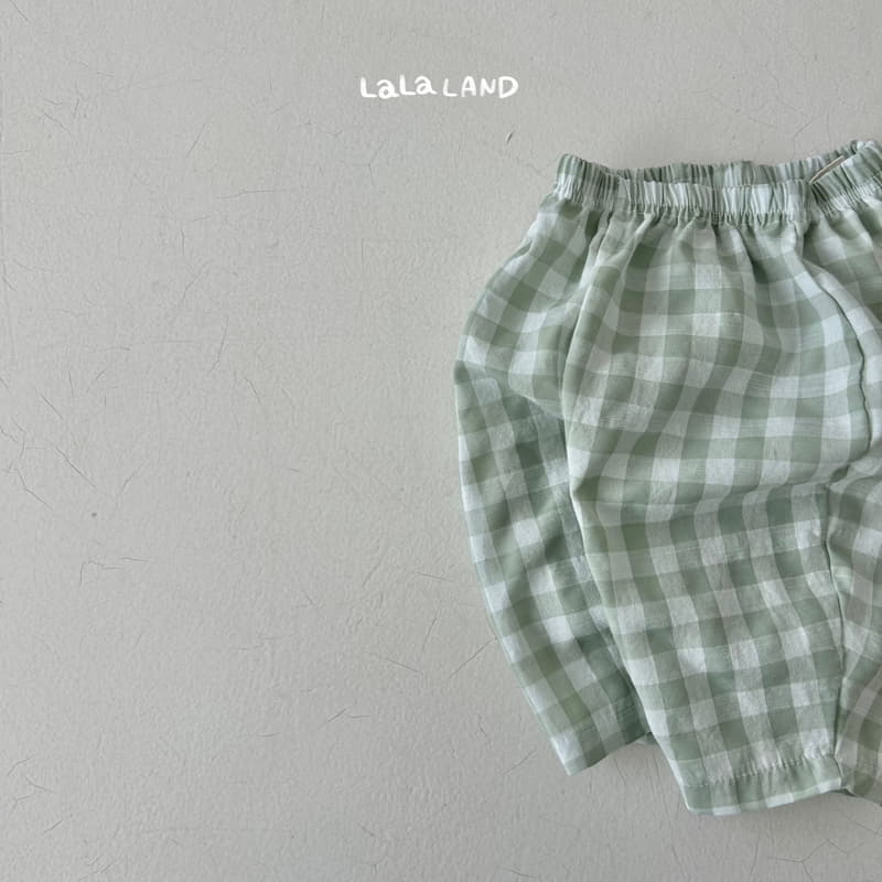 Lalaland - Korean Baby Fashion - #babyfashion - Chch Check Pants - 8