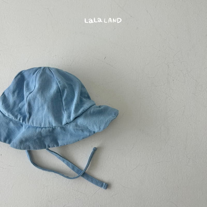 Lalaland - Korean Baby Fashion - #babyfashion - Bebe Denim Summer Bucket Hat - 8