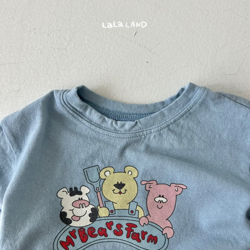 Lalaland - Korean Baby Fashion - #babyfever - Bebe Bears Pom Tee - 9