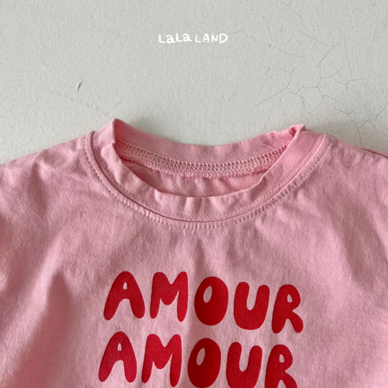 Lalaland - Korean Baby Fashion - #babyfever - Bebe Amor Tee - 6