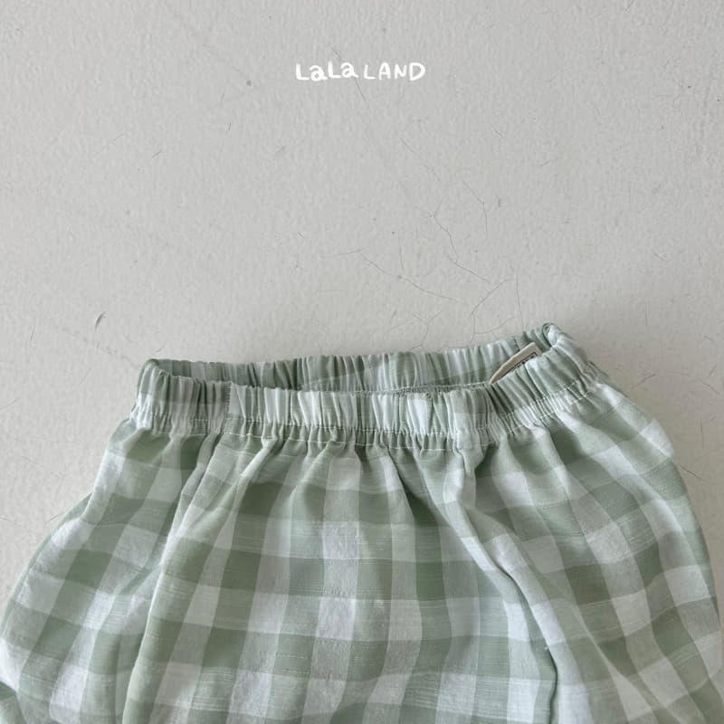 Lalaland - Korean Baby Fashion - #babyfever - Chch Check Pants - 9