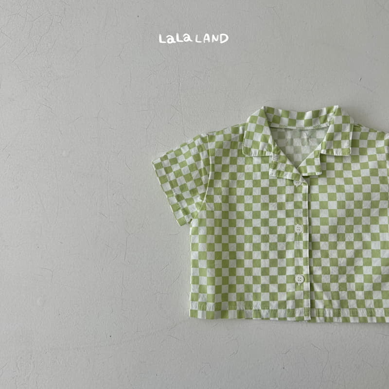 Lalaland - Korean Baby Fashion - #babyfever - Bebe Puzzle Shirt Set - 11