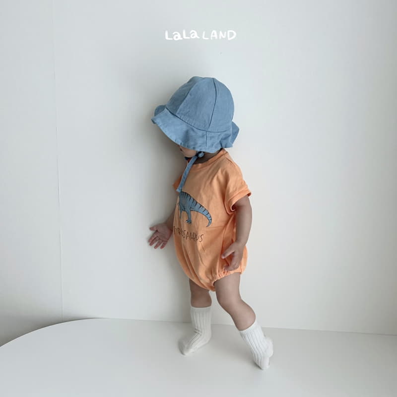 Lalaland - Korean Baby Fashion - #babygirlfashion - Bebe Dino Bodysuit - 5