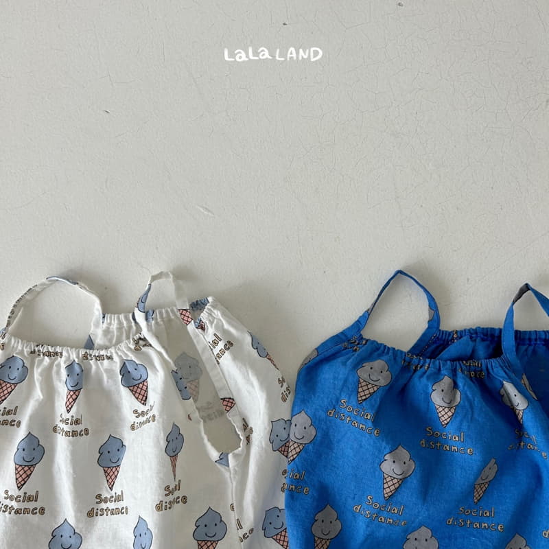 Lalaland - Korean Baby Fashion - #babygirlfashion - Bebe Lala Corn Overalls