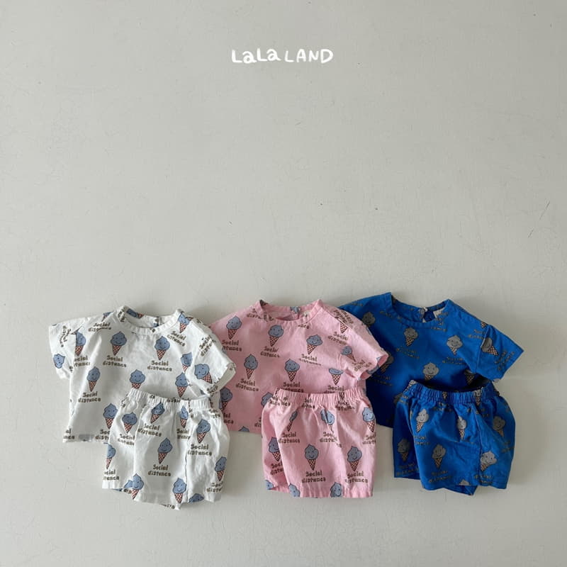 Lalaland - Korean Baby Fashion - #babylifestyle - Bebe Lala Corn Top Bottom Set