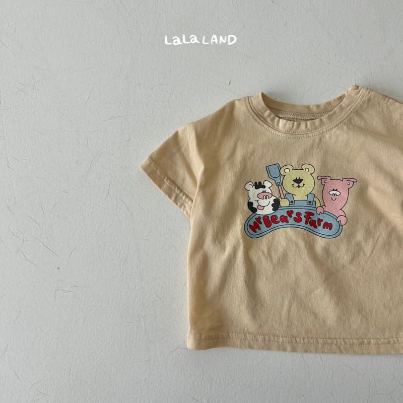 Lalaland - Korean Baby Fashion - #babyoninstagram - Bebe Bears Pom Tee - 12